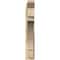 Ekena Millwork Merced Slat Rough Sawn Outlooker, Douglas Fir, 6"W x 32"D x 36"H OUT06X32X36MRC06RDF - alternate 3